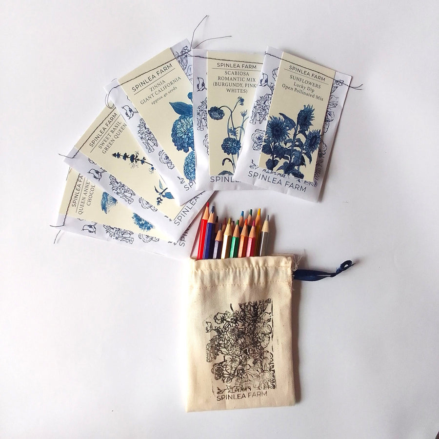 Spinlea Farm Mindful Colouring Seed Collection