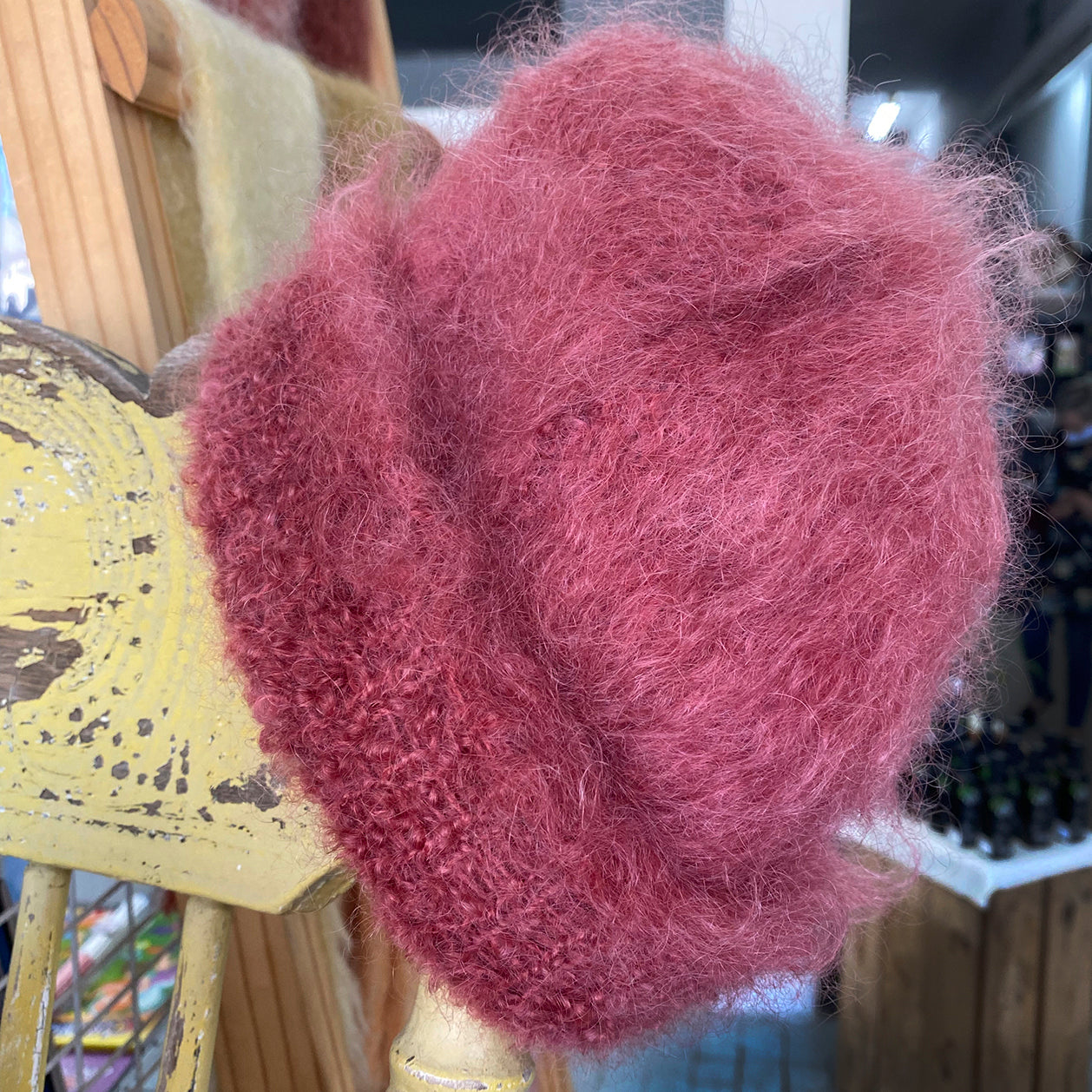 Mohair Beanies and Gloves