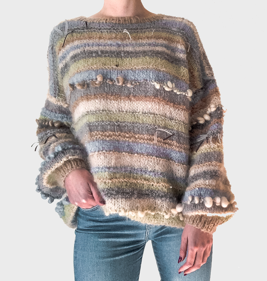 Sweater Knitting Kit - Mohair Magic Gift Pack