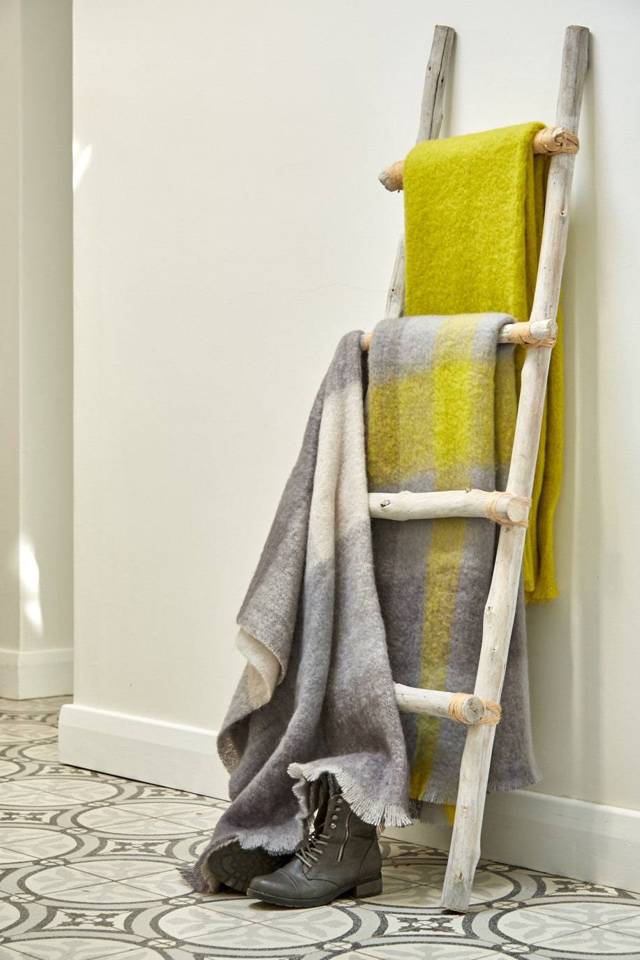 Mohair is a 100 % recyclable, renewable resource