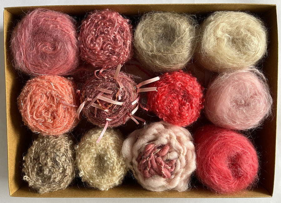 Scarf & Poncho Knitting Kit - Mohair Magic Gift Pack