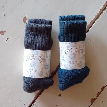 Spinlea Farm BOOT Mohair Socks