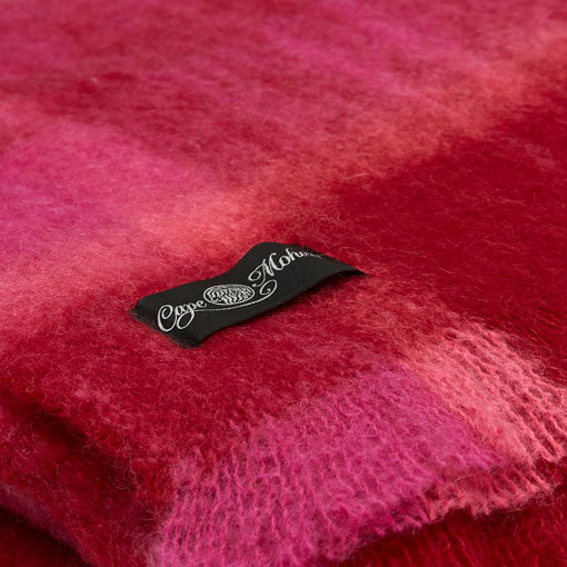 Spring Plaid Mohair Blanket The Mohair Mill Shop