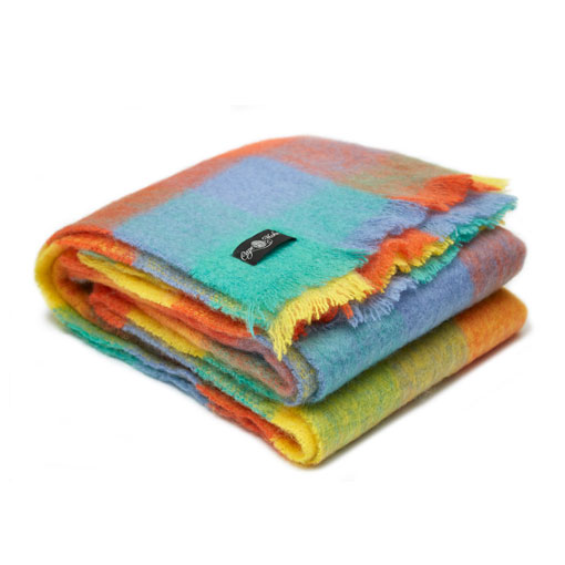 Sunshine Mohair Blanket The Mohair Mill Shop